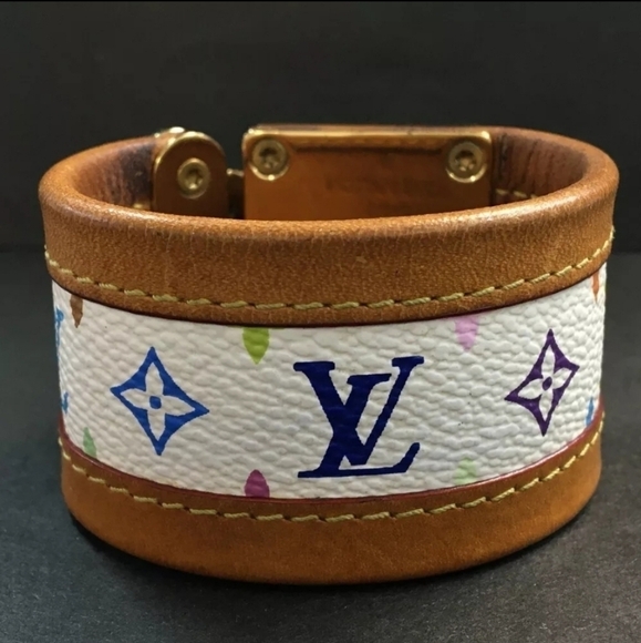 Louis Vuitton Monogram MultiColor Cellure Bracelet with Dust Bag and box - Picture 7 of 7